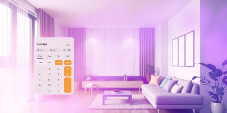 Immobilienfinanzierung Budgetrechner