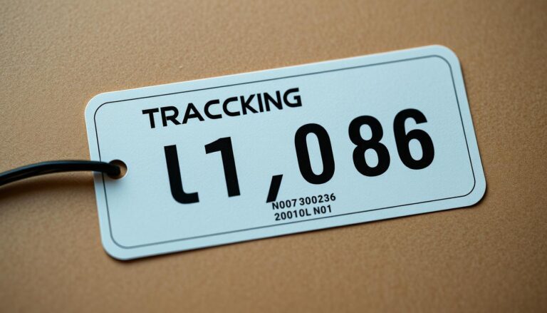 referenznummer versand tracking system